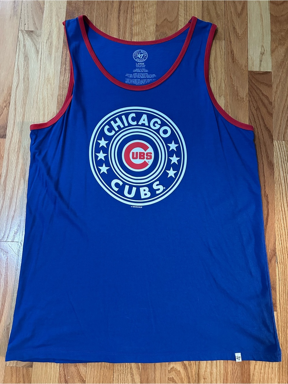 47 Chicago Cubs Royal Blue Tee with White and Red Logo